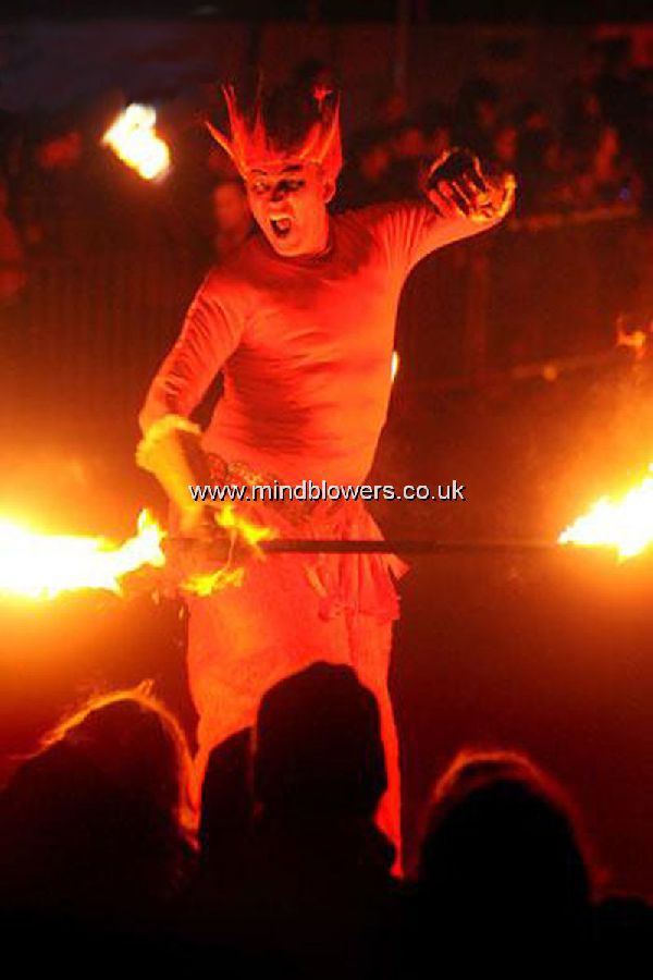 Fire Giant Stilt Walker