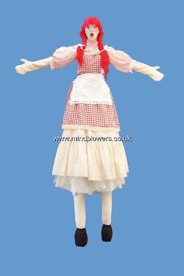 Rag Doll Stilt Walker