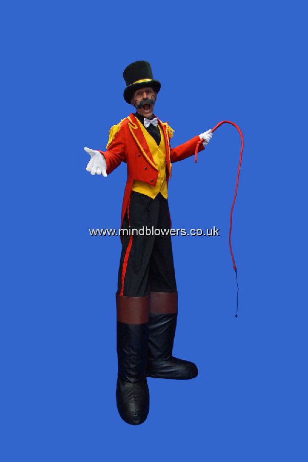 Circus Ringmaster Stilt Walker